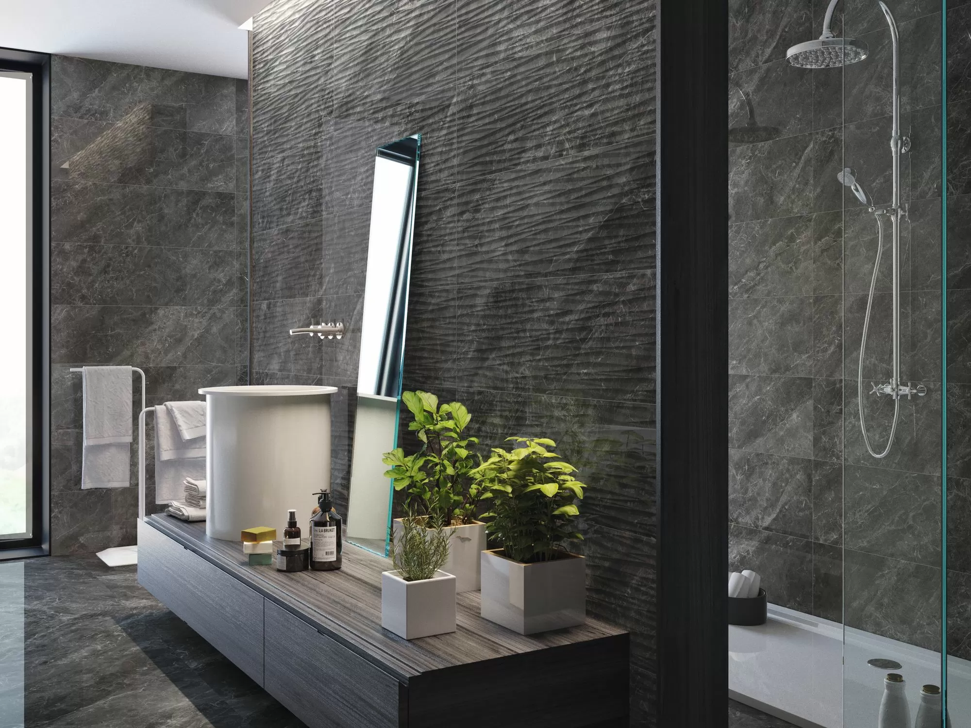 Плитка Balmoral Grey Rectificado 40х120