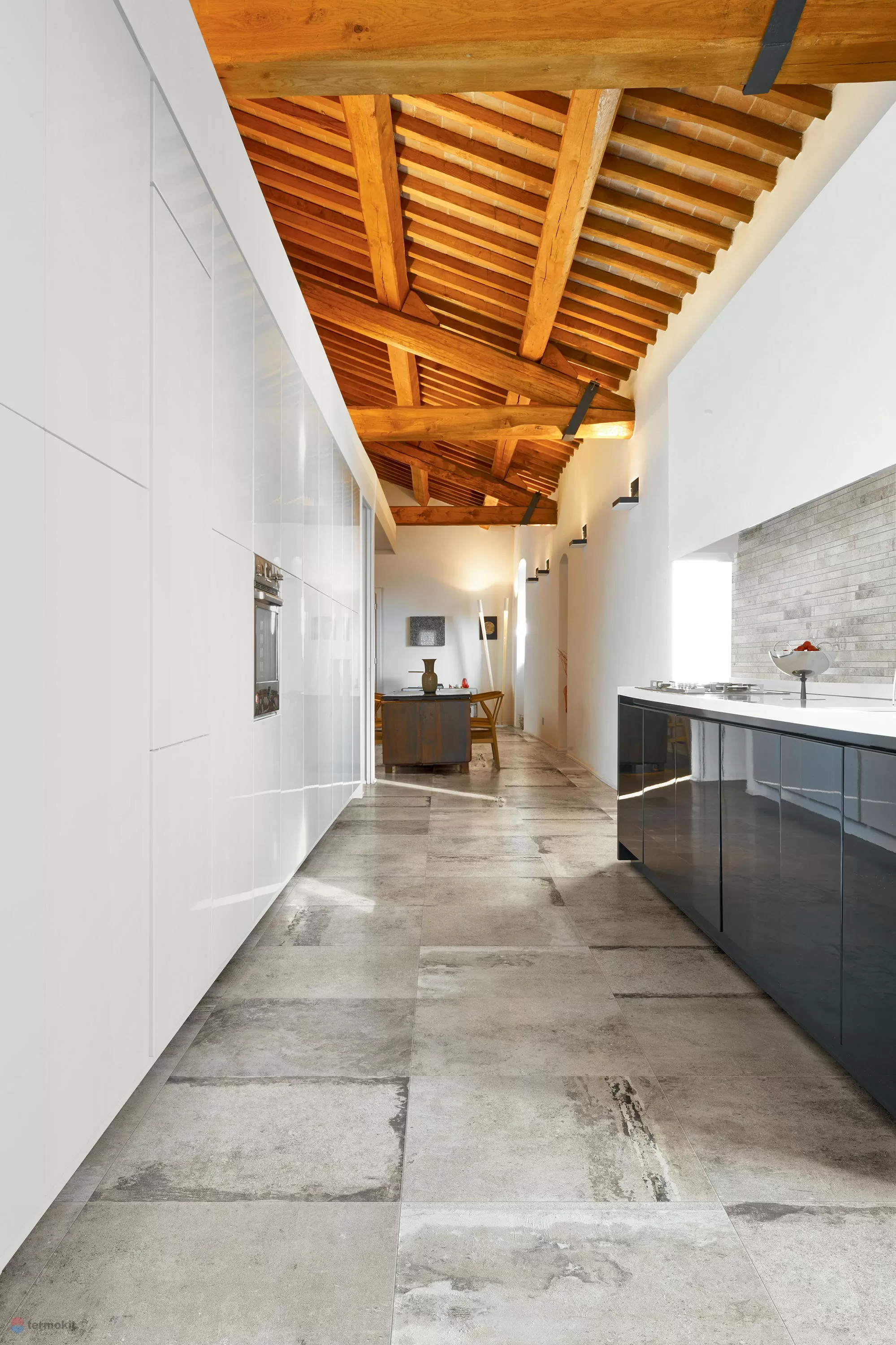 Керамогранит 744490 La Roche Ecru Smooth Ret 6mm 120x240