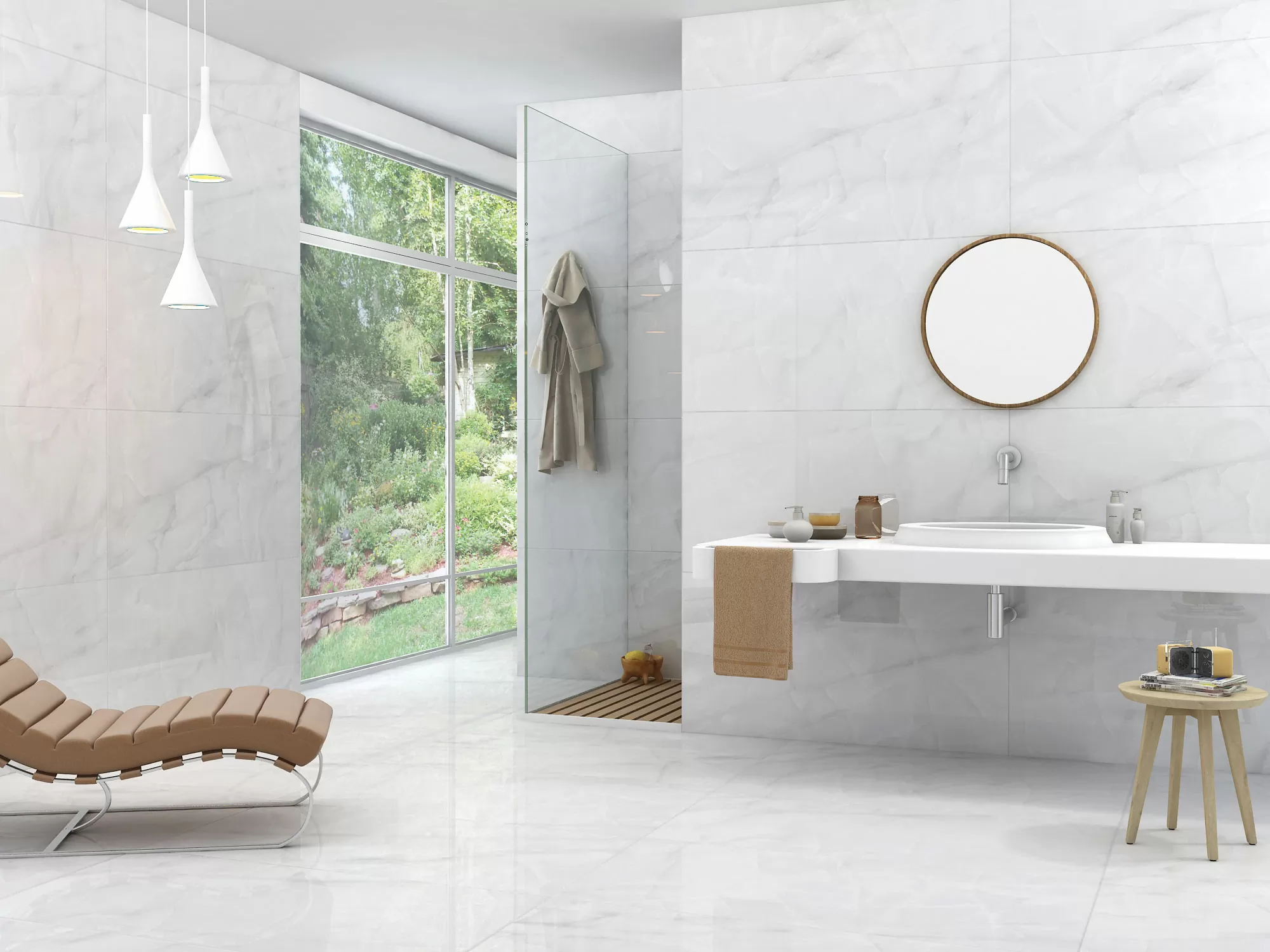 Керамогранит Statuario Regal Gold Glossy 60x120