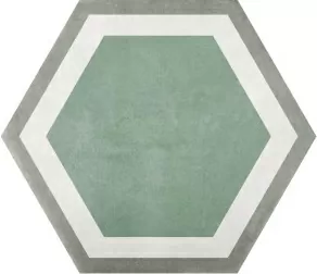 Керамогранит SIX Cementine Pisa Aqua 23x27