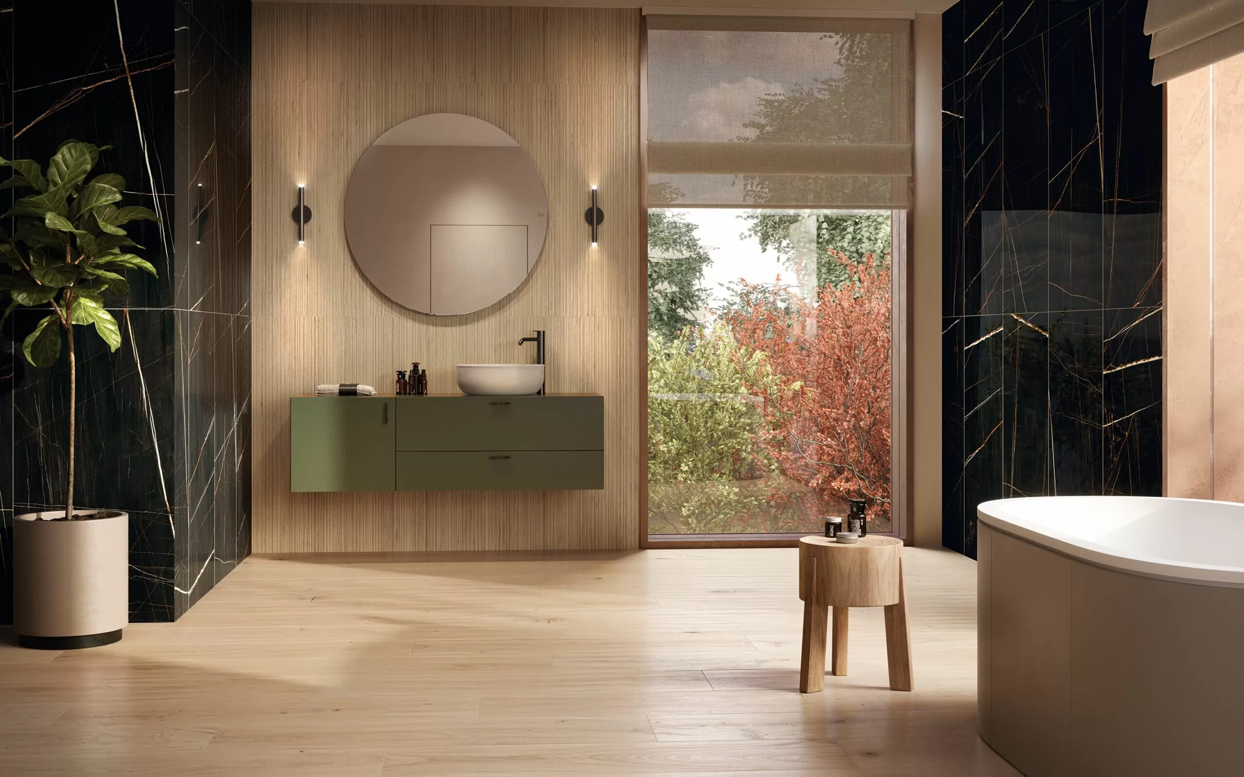 Керамогранит 196042 Parkett Thun Satin Rett 20x120