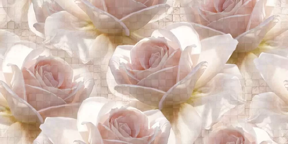 Плитка U-RGL-WIE451 Royal Garden Flower Вставка 29,8х59,8