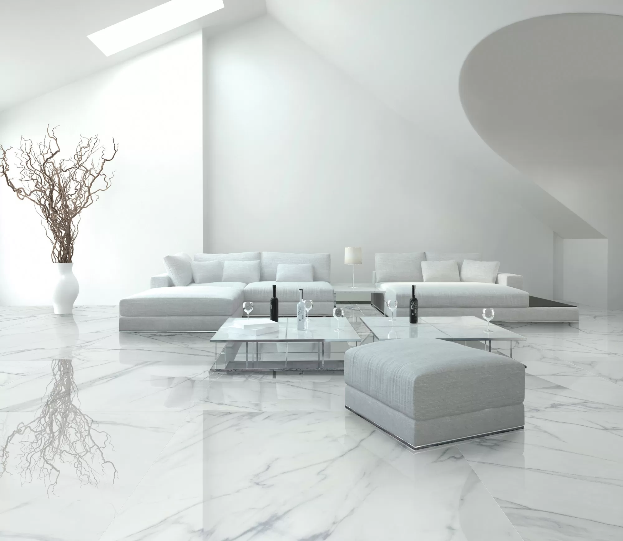 Керамогранит VARENNA CARRARA PUL. 6mm 120x260