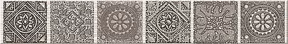 Плитка Grazia Mocca Nefertiti Бордюр 40,5x6,2