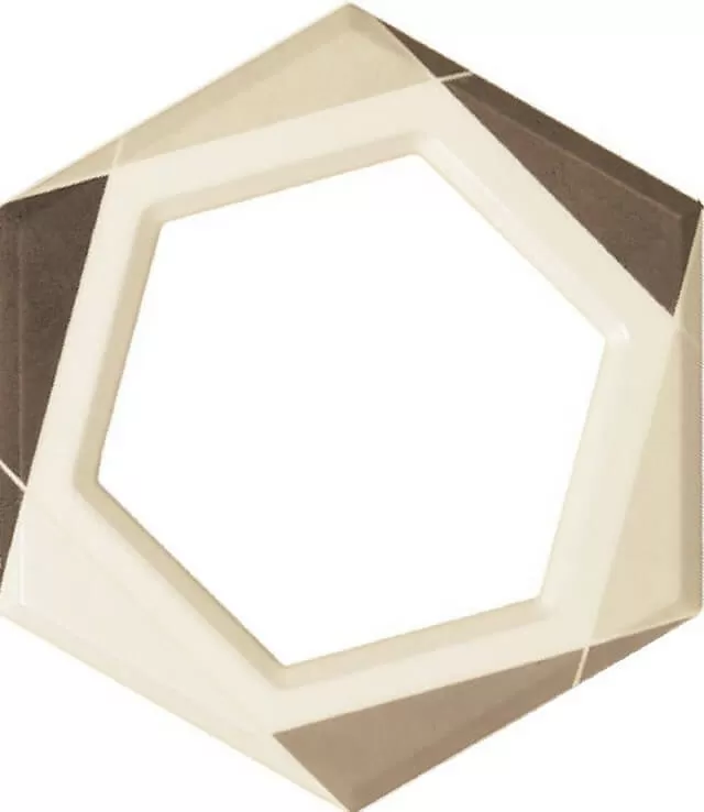 Плитка Lino Decor Frame Crema 24.7x21.5