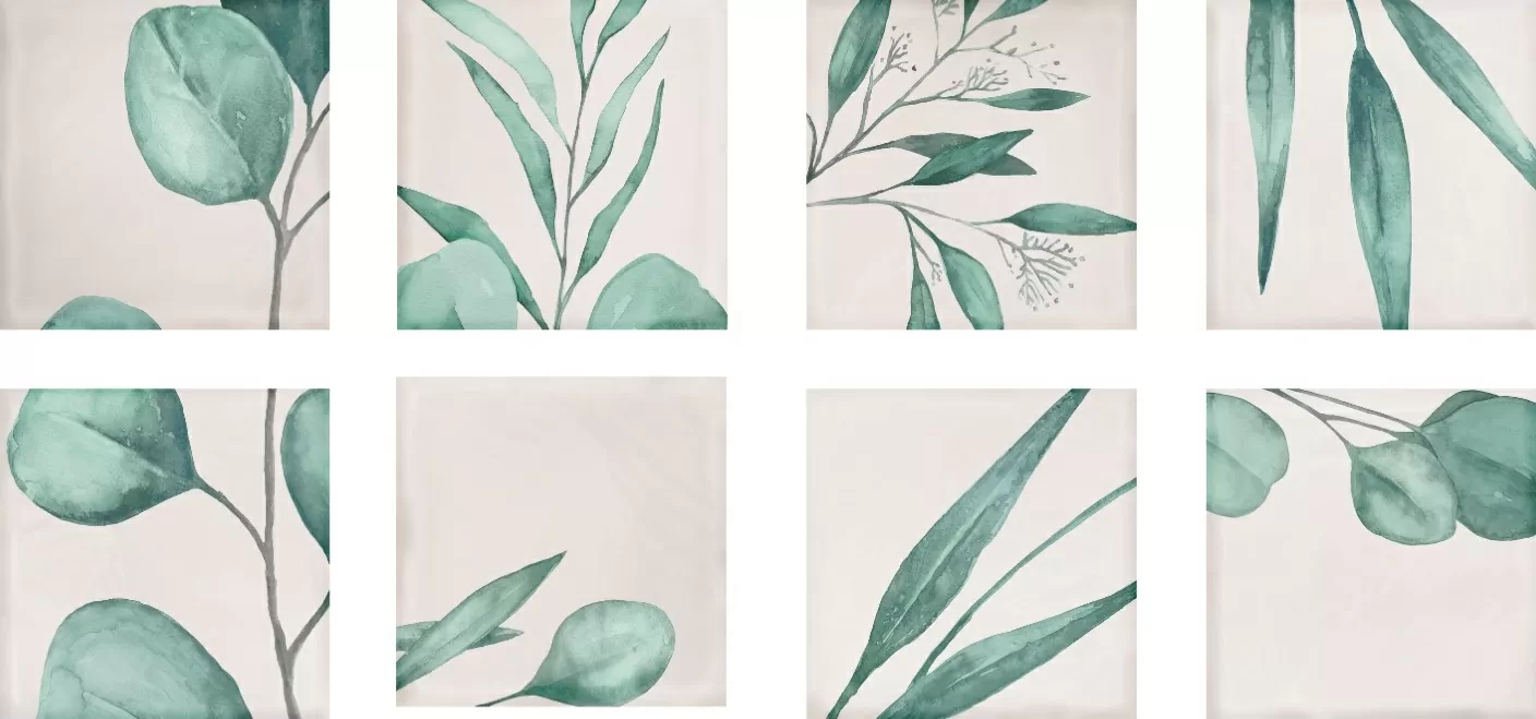 Плитка Mate Decor Greens 15x15