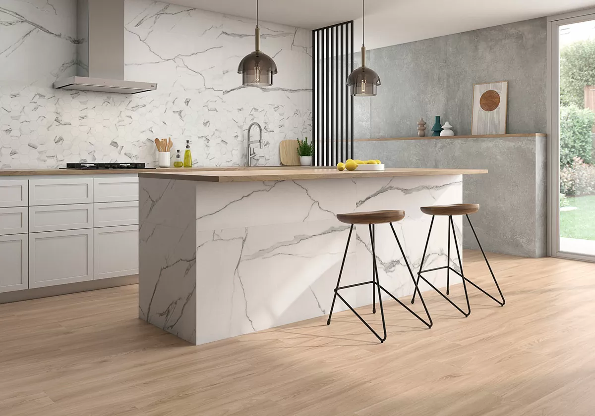 Керамогранит Nilo Compacglass BLANCO 120x120