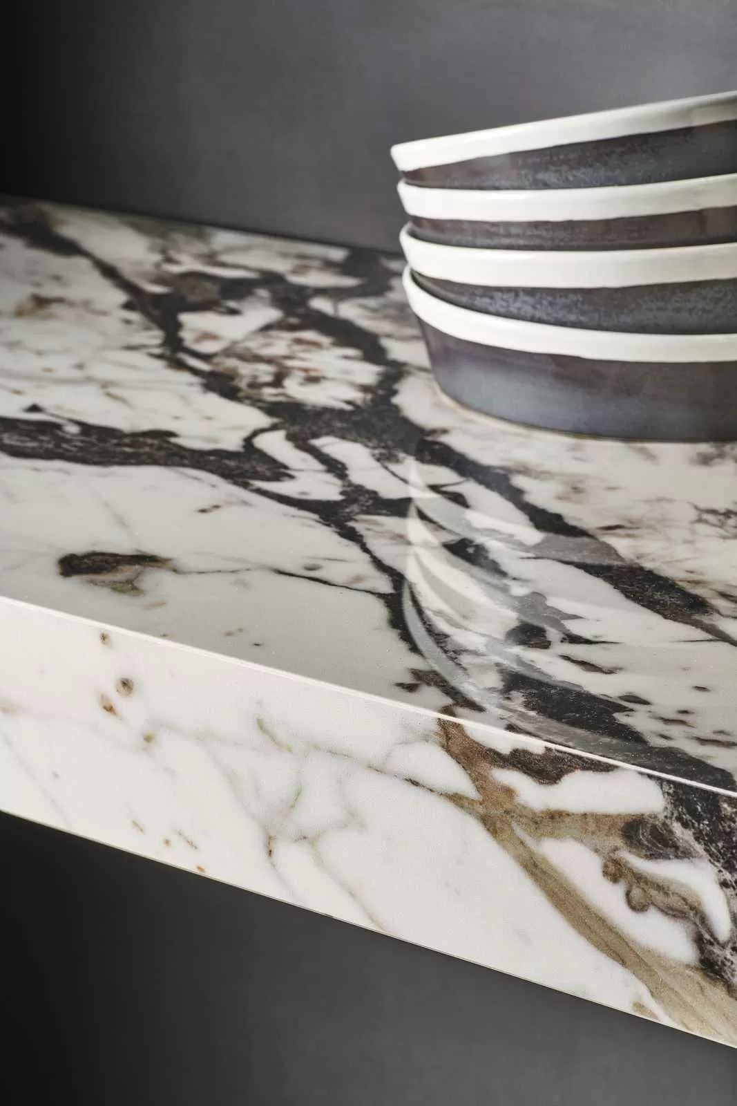 Керамогранит M0ZP Grande Marble Look Capraia Book Match Faccia A Lux 160х320