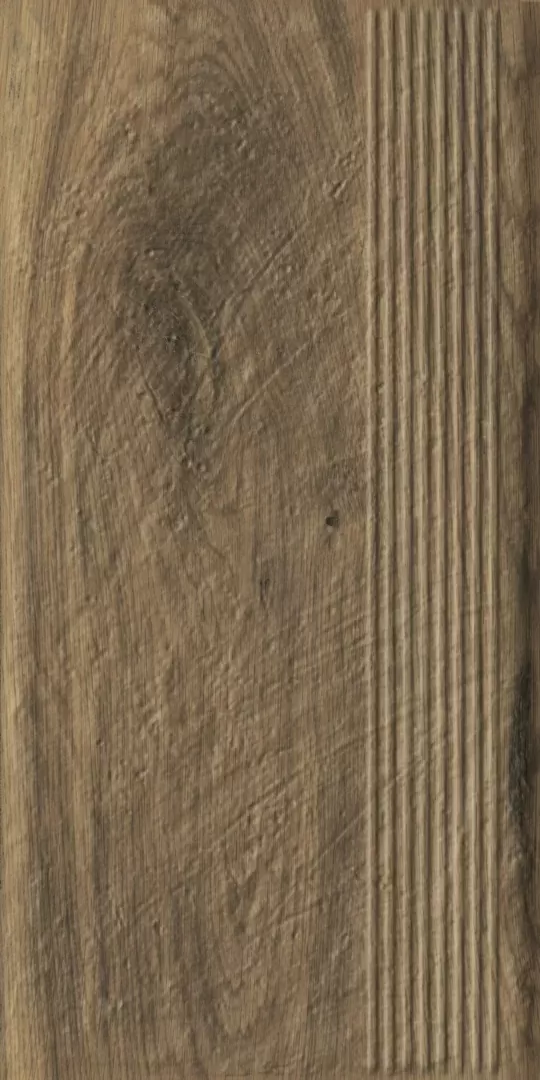 Клинкерная плитка Carrizo Wood Stopnica Prosta Struktura Mat 30x60