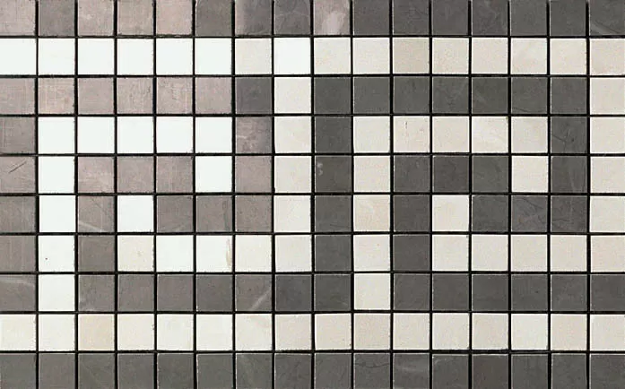 Мозаика ASM9 Marvel Grey/Moon Greca Mosaico 18.5x30