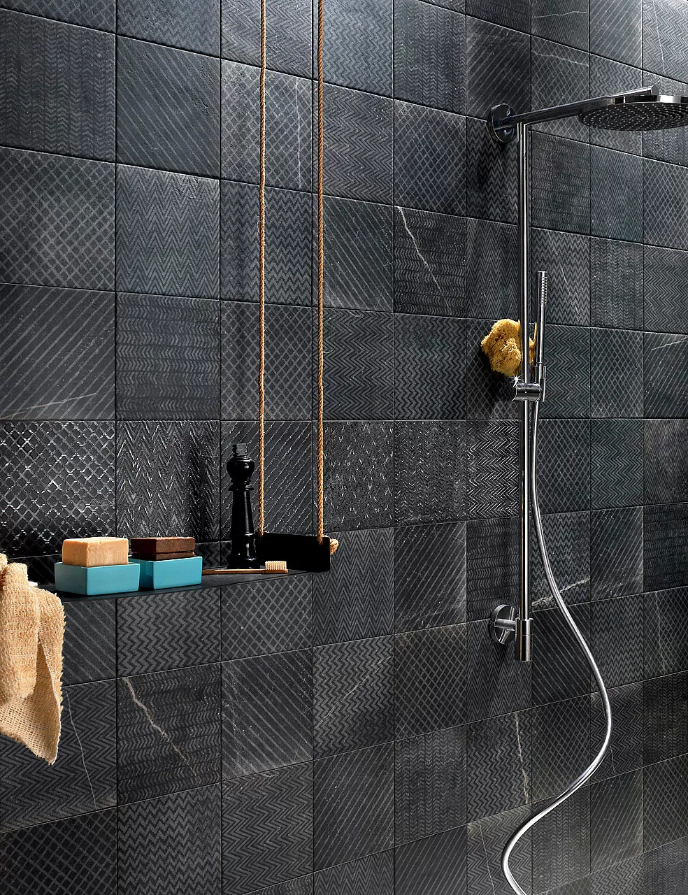 Плитка fRHI Maku Rock Grey 25x75
