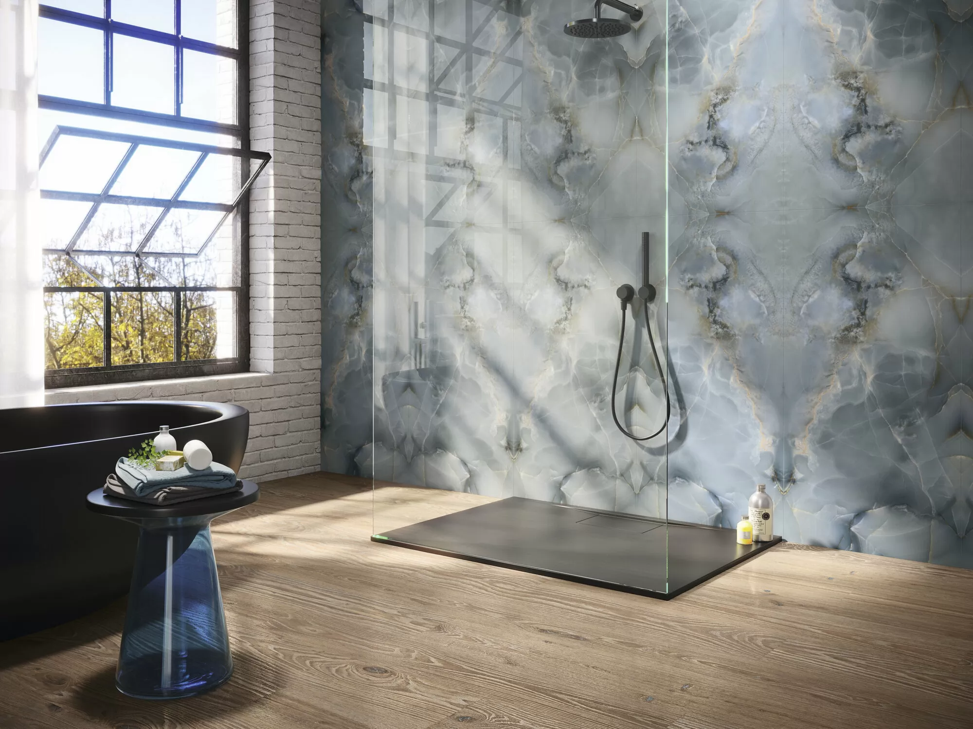 Керамогранит A039510 Onice Sky Pol Rect 280х120