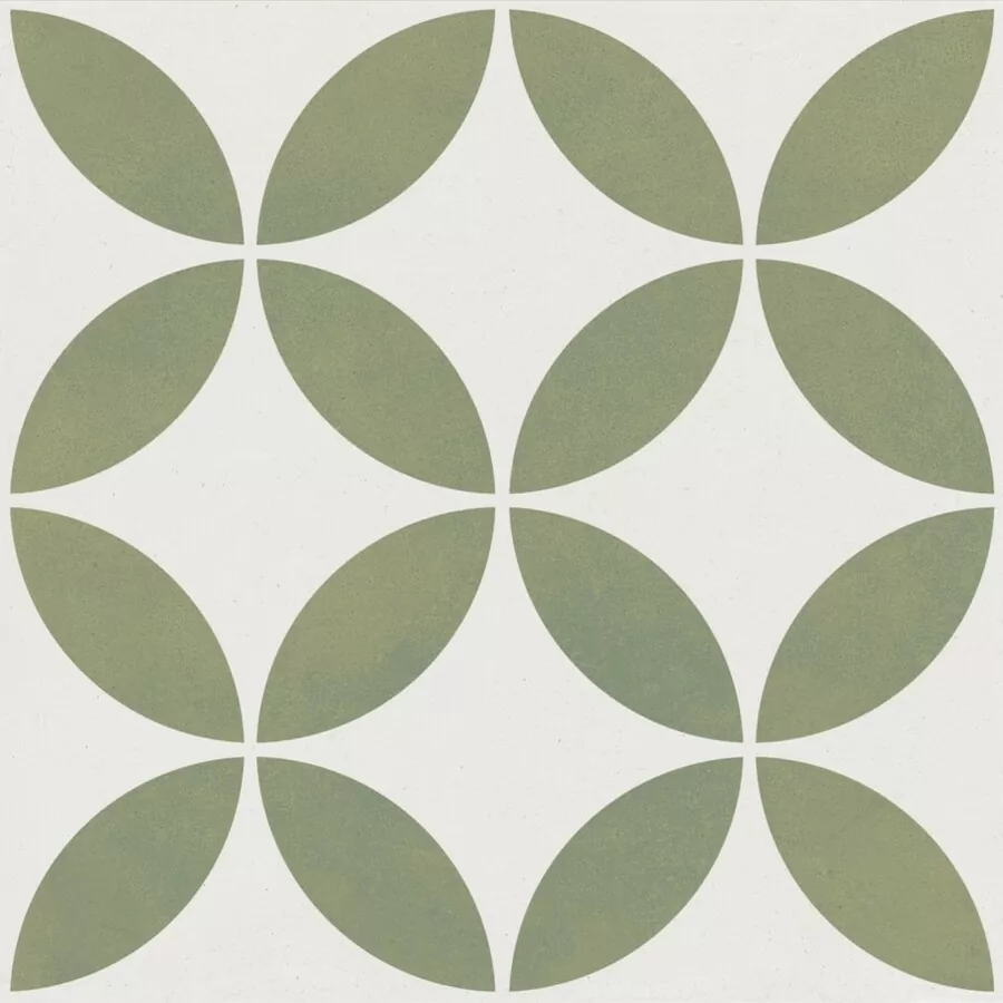 Керамогранит 37798 Mayari Green Petals Lt/22,3 22,3x22,3