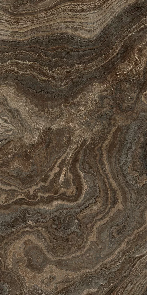 Керамогранит 117425 BROWN WAVE LEVIGATO+RETTIFICATO 60x120