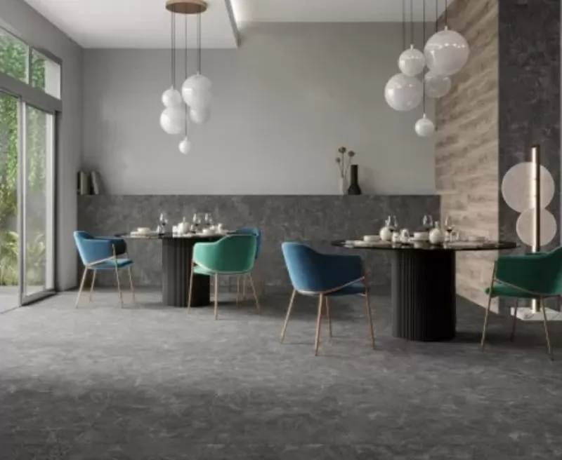 Керамогранит Runa Nero графитовый 60х120