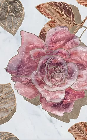 Плитка Декор Argos flowers-1 25x40