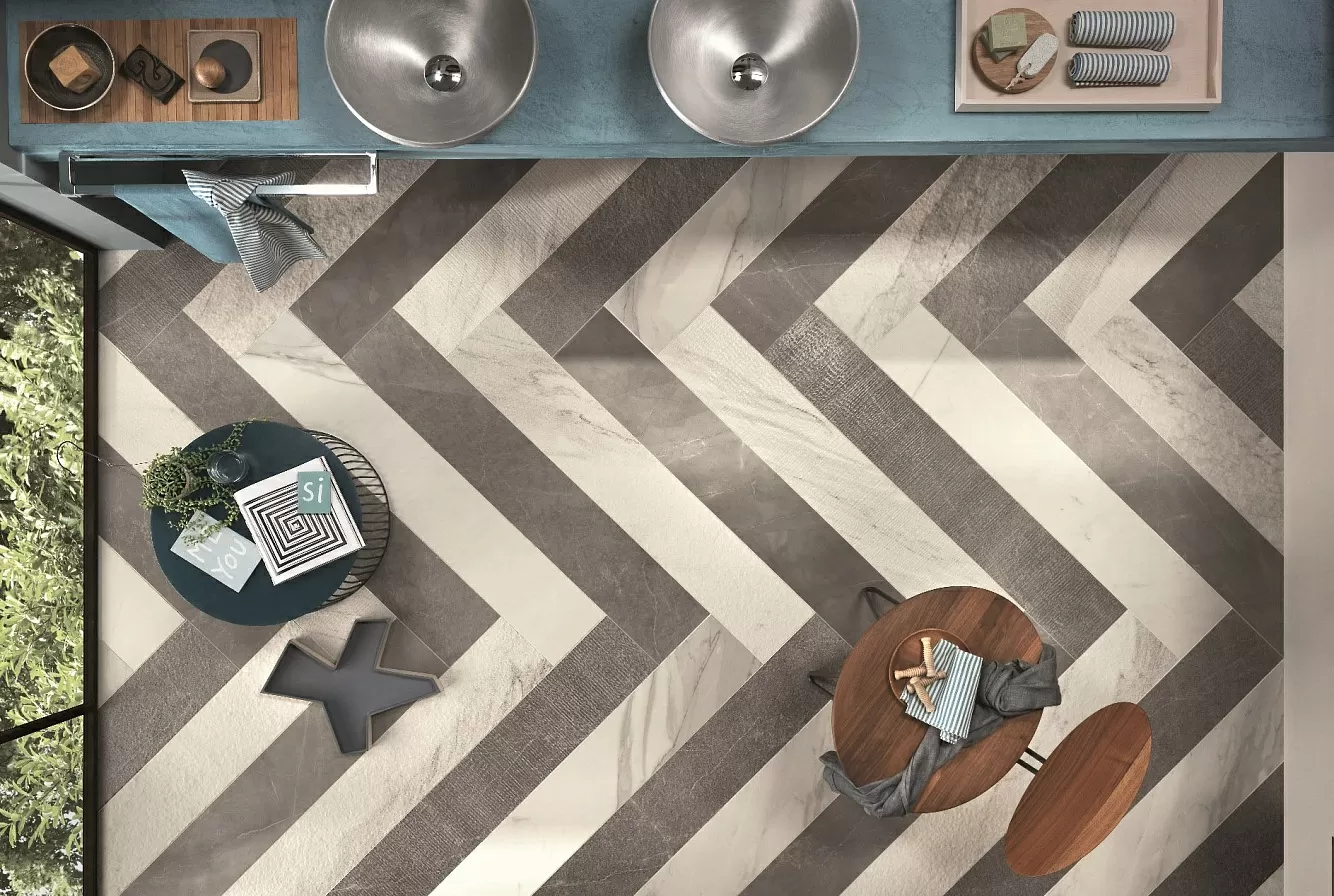 Керамогранит WE0268L Statuario Living Lap. 59,5x59,5