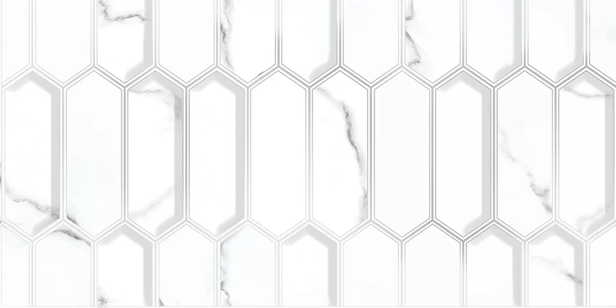 Плитка Calacatta Opaco Diamond 31.5x63