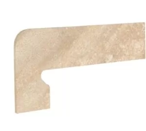 Клинкерная плитка ZANQUIN FIORENTINO PETRA OCRE IZDA. левый 395x175x7,5