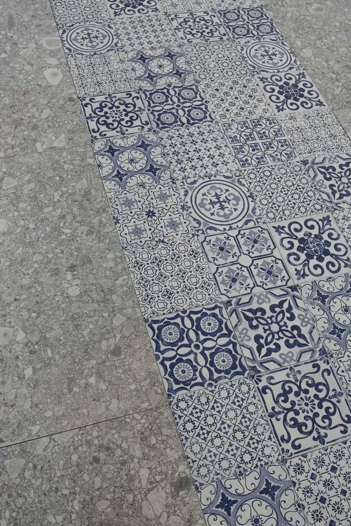 Керамогранит Giardino Blu Mix Luc 20x20