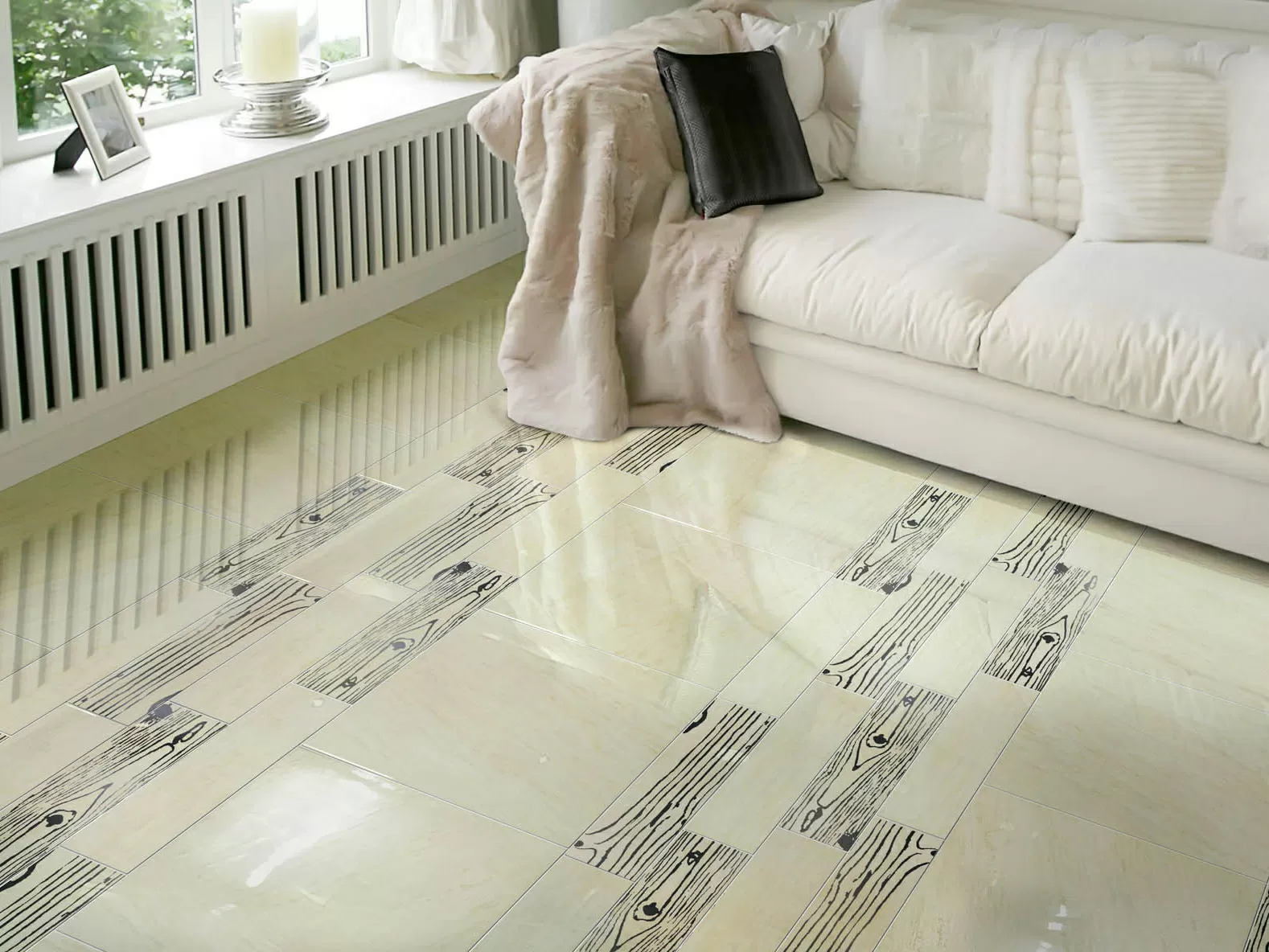 Керамогранит Lacche Legni Grigio 30x60 (комплект 2шт)
