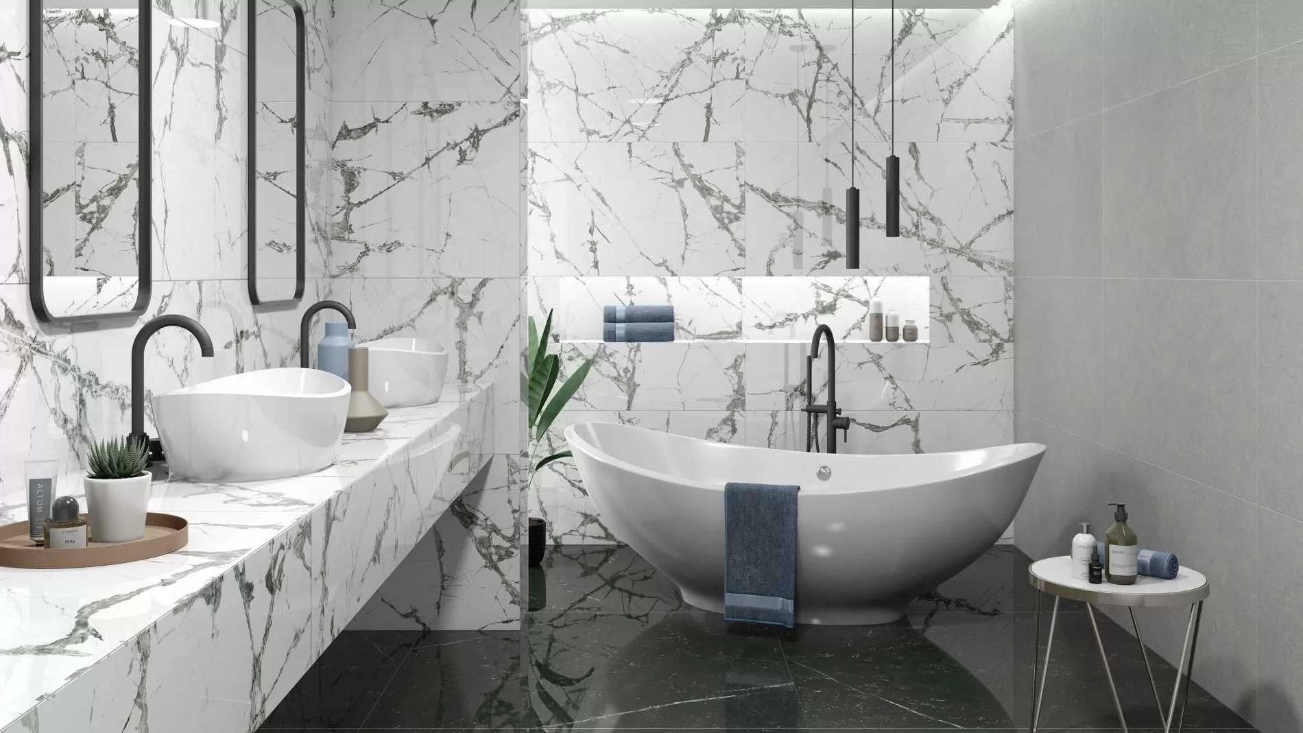 Керамогранит Cr.Lux Iceberg White Pul. Rect. 60x120