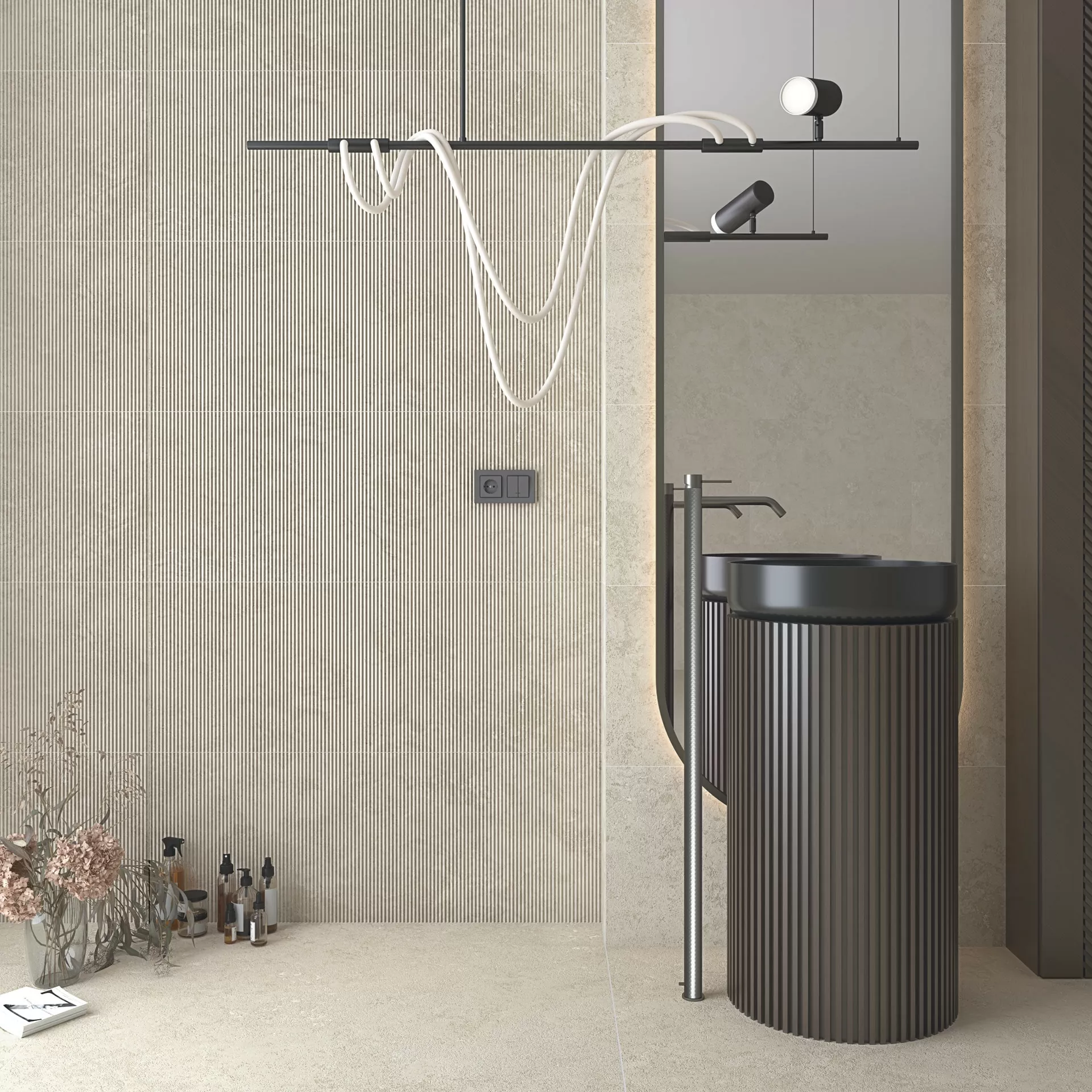 Керамогранит 40UM Camden-R Natural 80x80