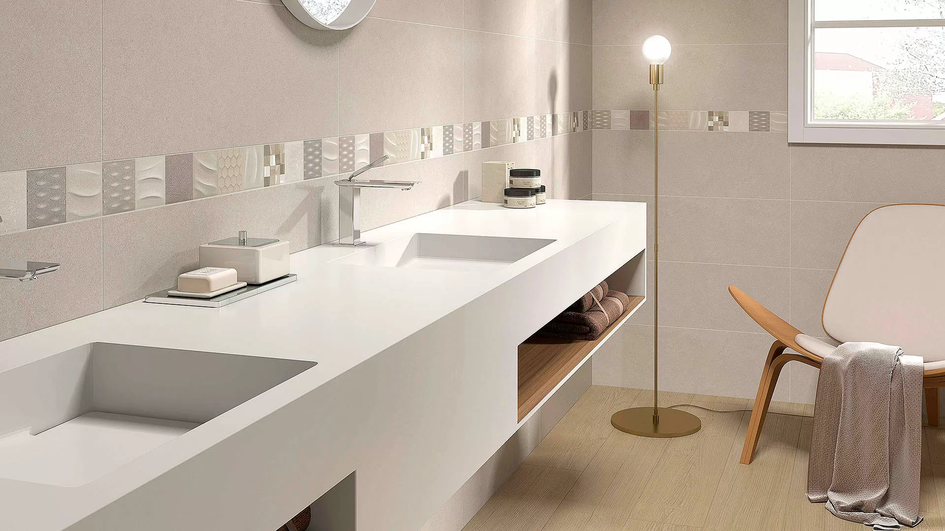 Плитка Decor Puccini 25x75