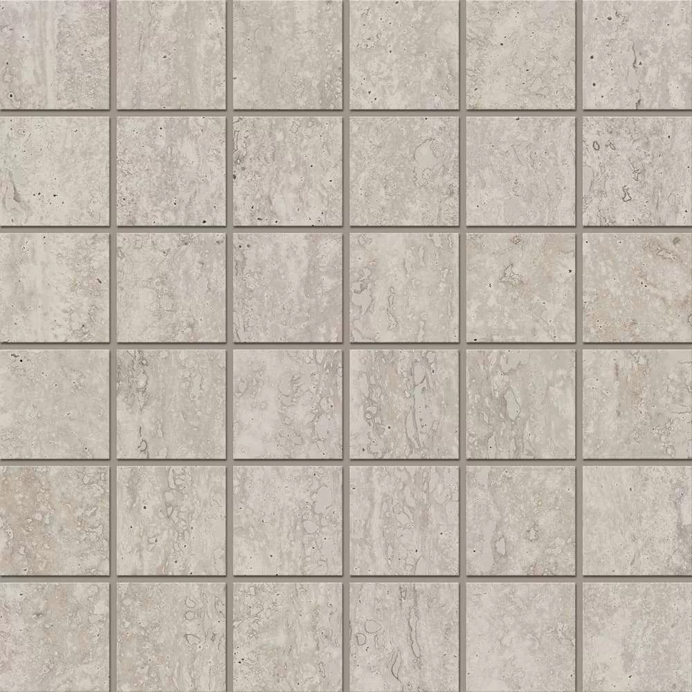 Мозаика Мозаика RE01 Stride White Неполированный (5х5) 30x30