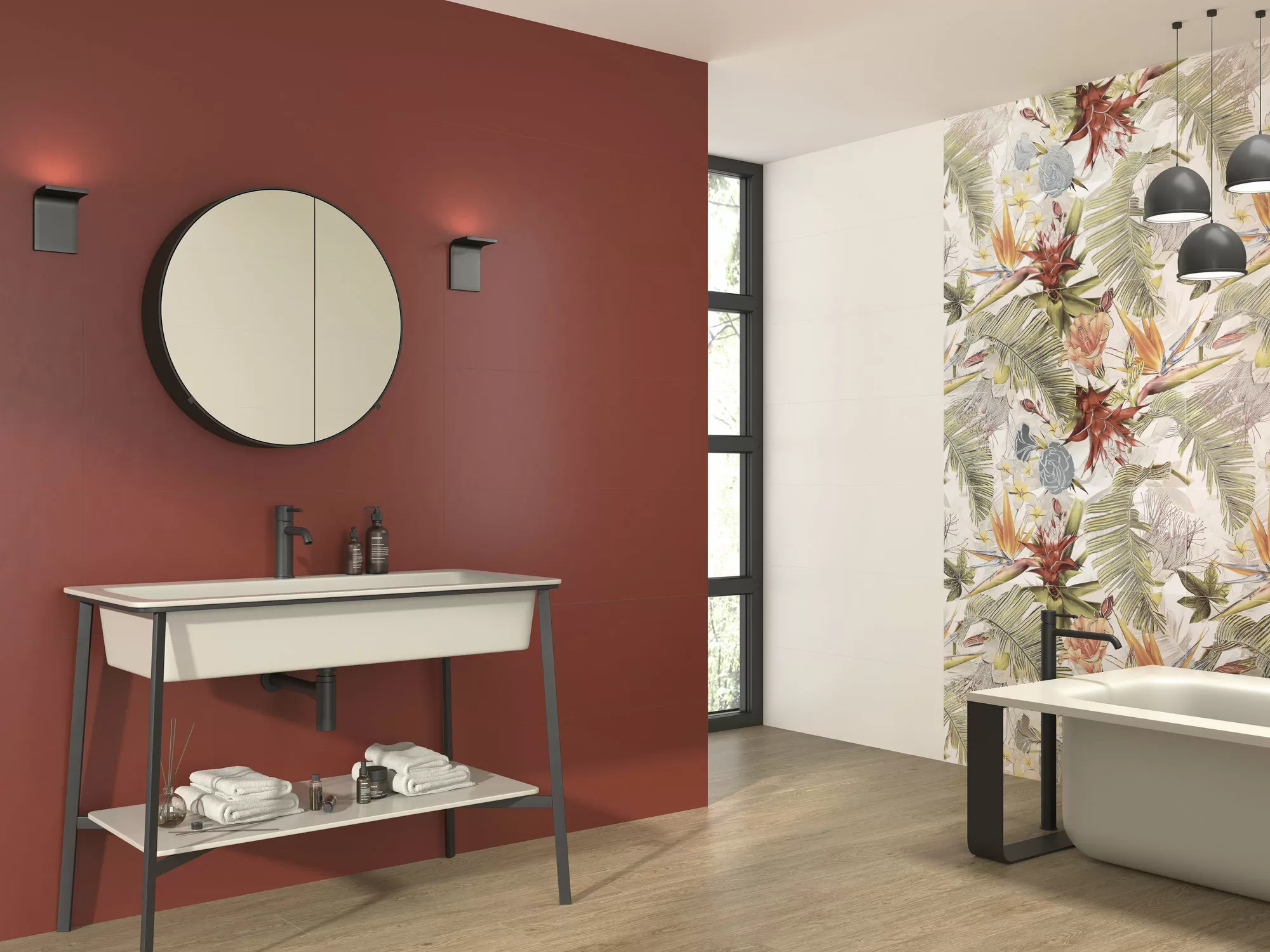 Плитка Decor Gravity Blue 35х100