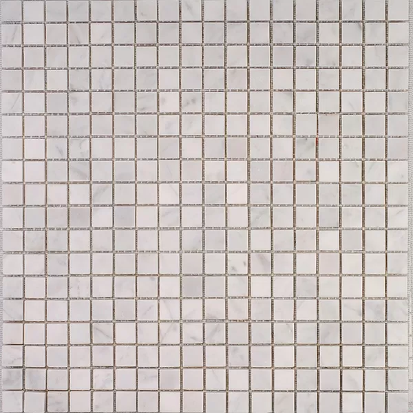 Мозаика BIANCO CARRARA 1,5x1,5x0,8 polished