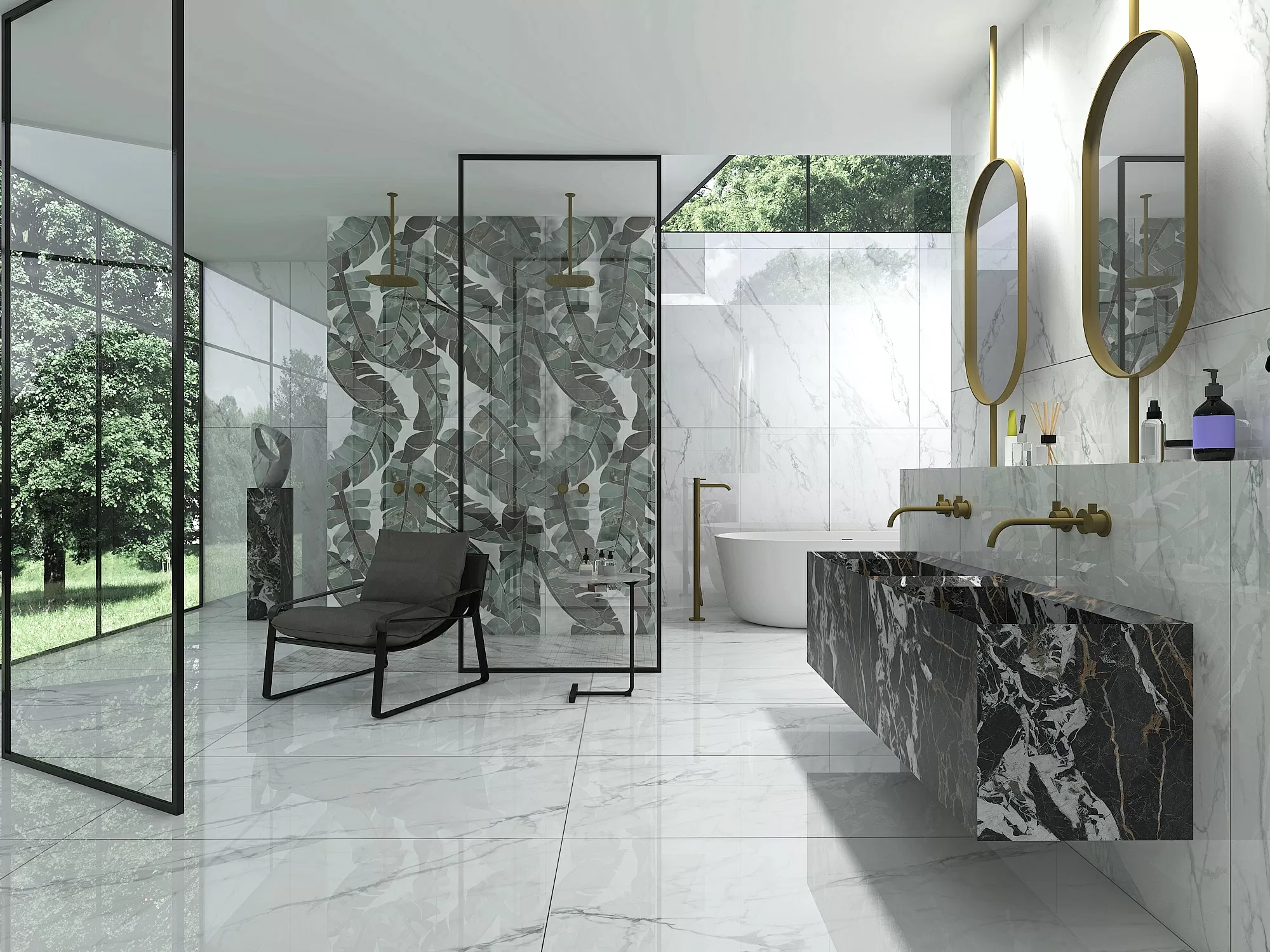 Керамогранит Paola Bianco Polished 60x120