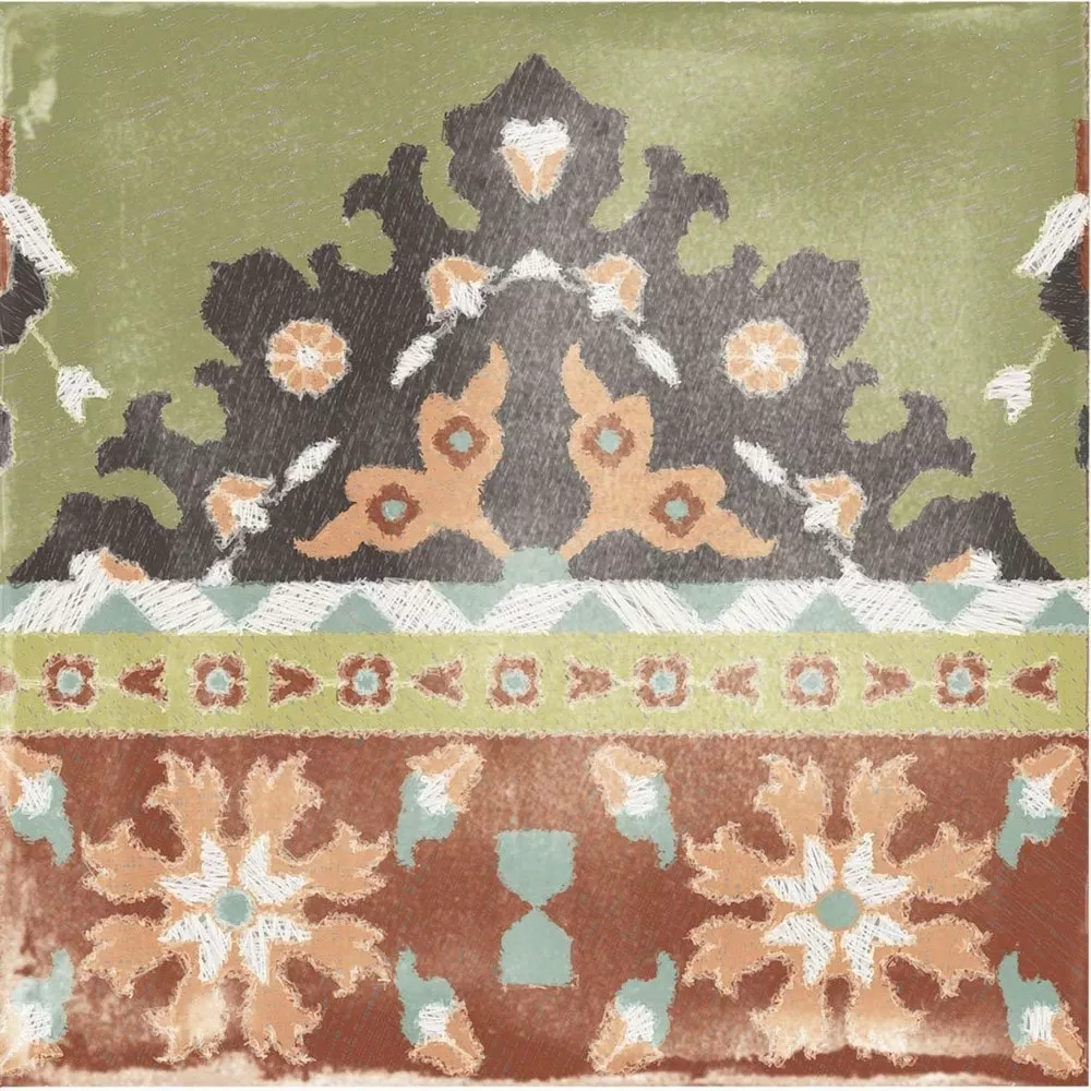 Керамогранит 0003351 PLAY CARPET MIX MULTICOLOR 20x20