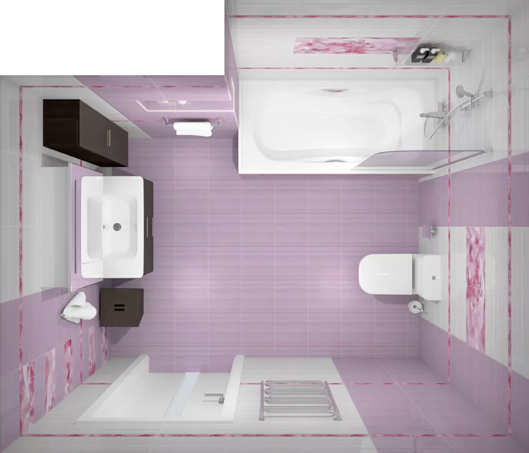 Плитка Бордюр рельефный Peony br1020D281-1 20х10