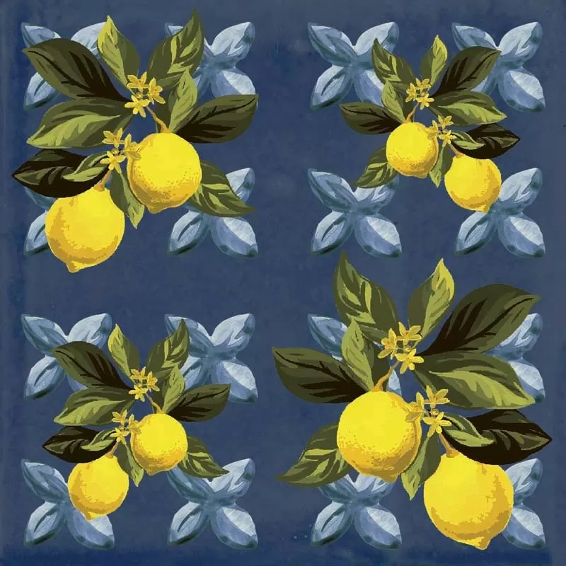 Керамогранит Giardino Blu Mix Luc 20x20