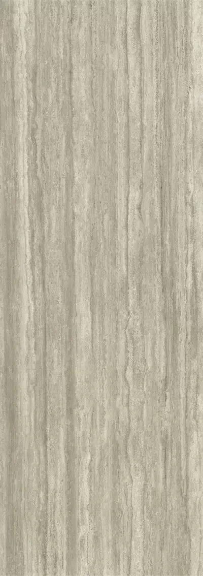 Керамогранит LAMF011871_IT Hado Travertino Silver Bocciardato 1000x3000x5.6