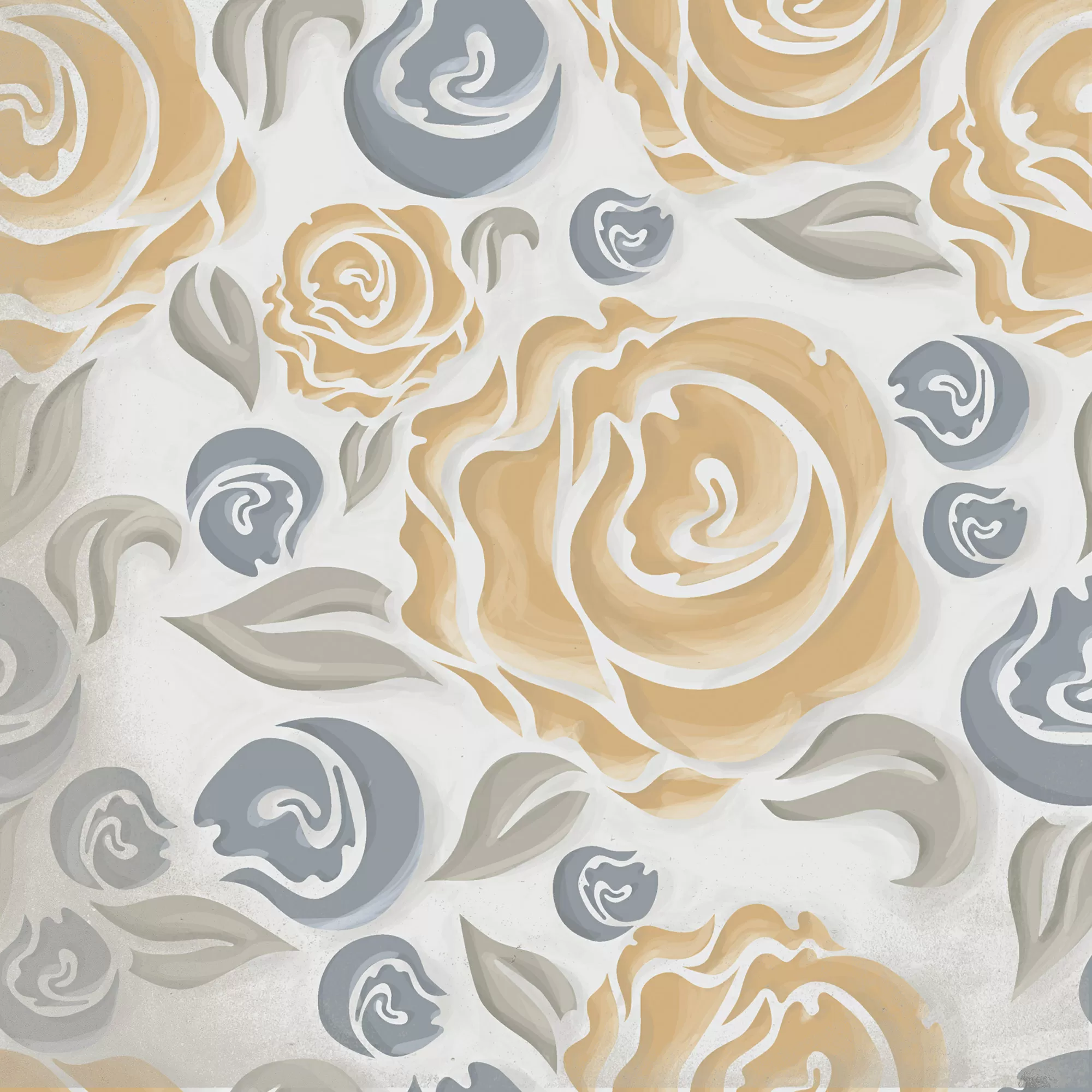 Керамогранит Flore Gris 20x20 (микс)