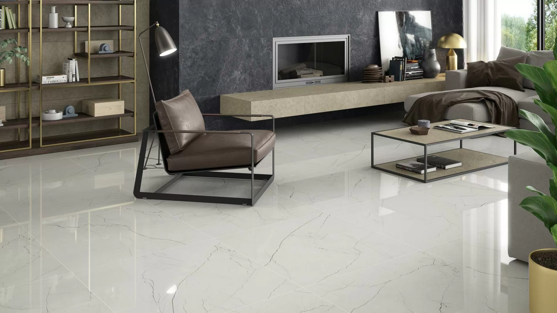 Керамогранит CR ARDESIA Earth R10 45x90