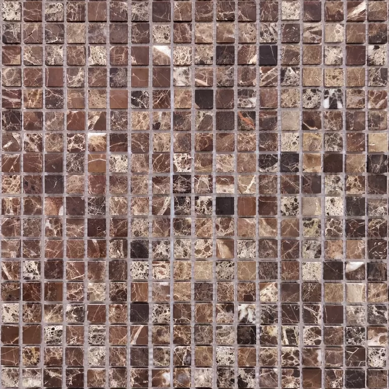 Мозаика Pietrine Emperador Dark POL 15x15х4 305x305