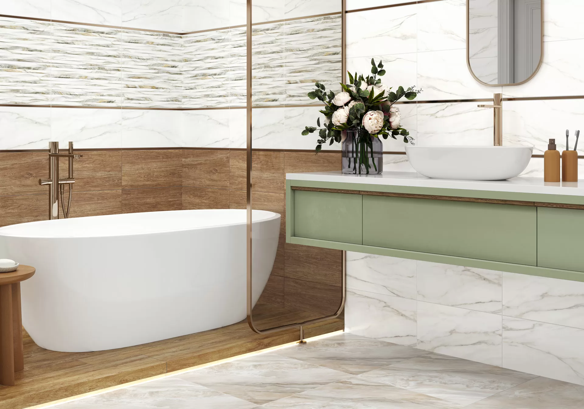 Плитка TWU2550EPH44 Euphoria рельефная 249x500x8
