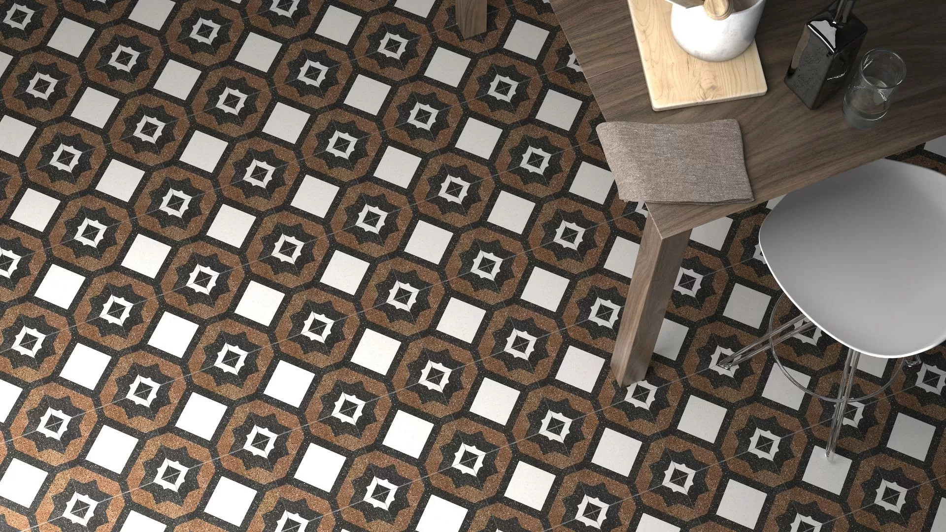 Керамогранит DECO MOSER 22,3*22,3