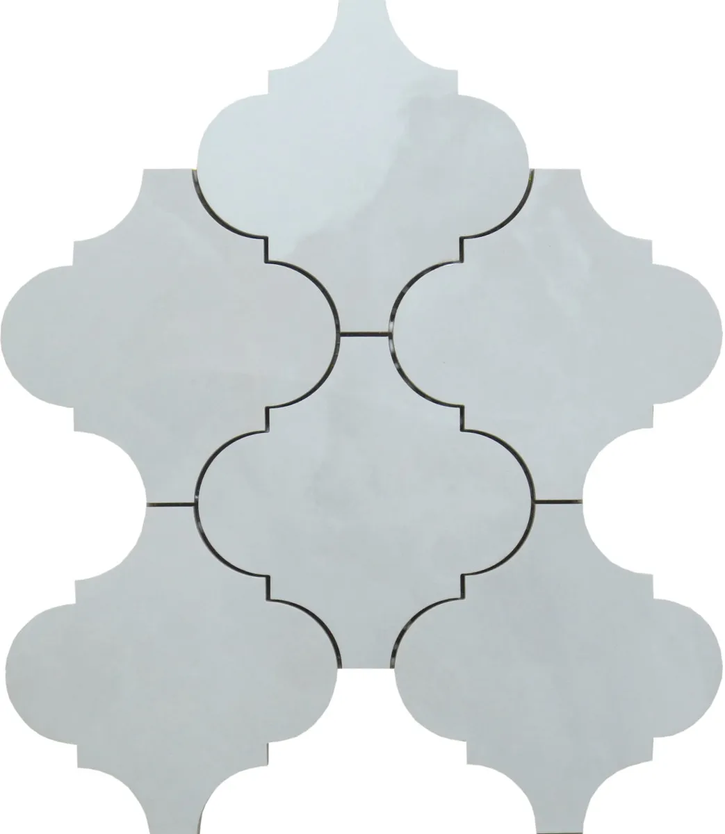 Мозаика Mk.Arabesco Onice LP BIANCO 32,1x37,3
