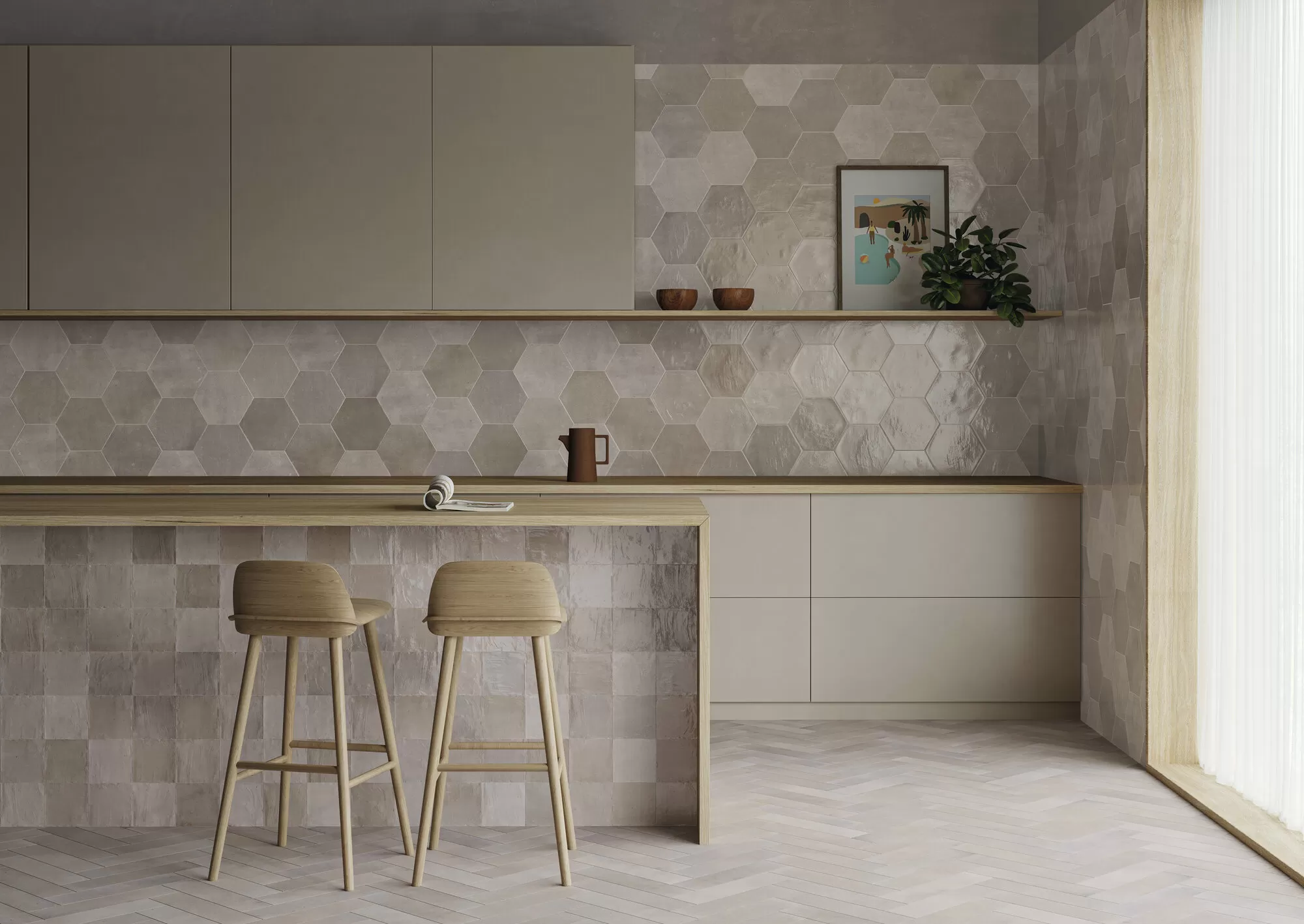 Плитка 26048 RIAD GREY/10X10