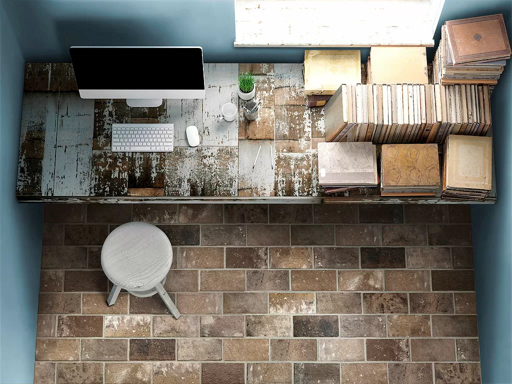 Керамогранит J85880 London Charcoal Brick 6х25