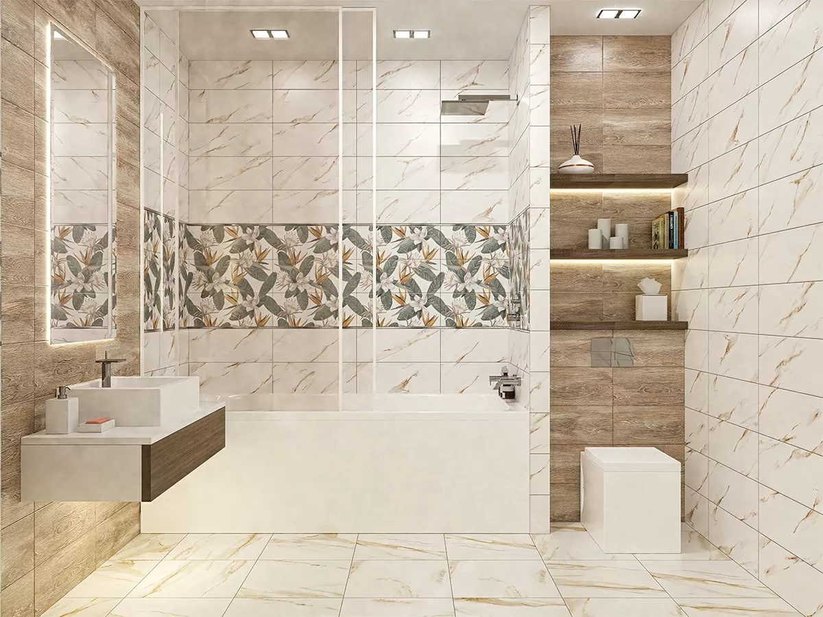 Плитка Calacatta Ivori Forma 20,1*50,5