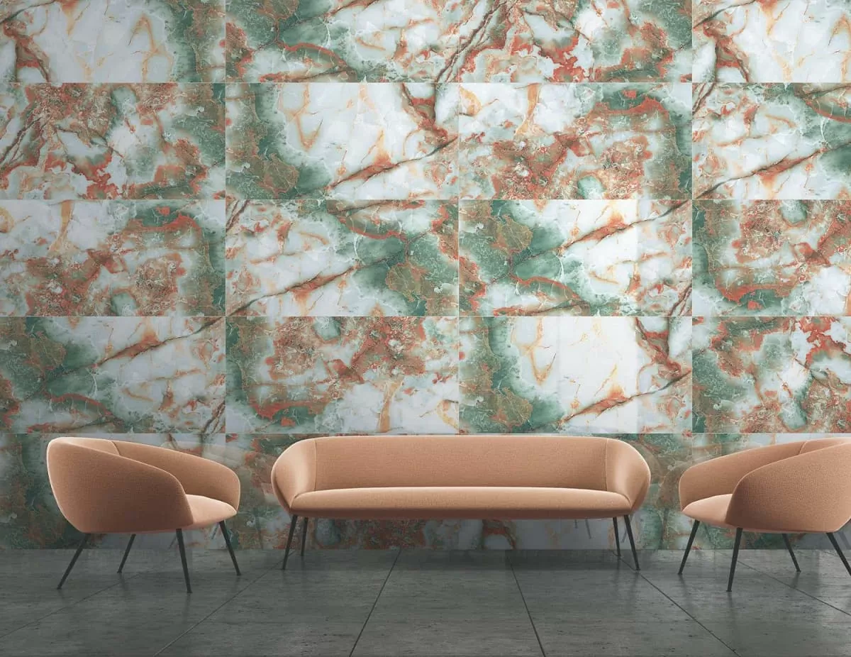 Керамогранит ONYX TEAL 60х120