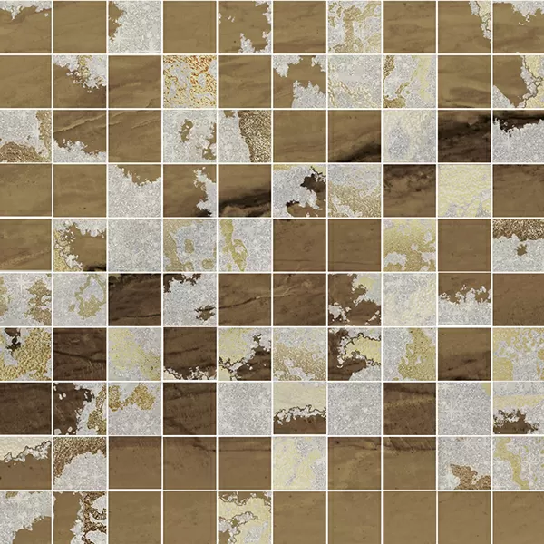 Мозаика MQSV Venus Mos.Q.Solitaire Mix Lapp. Visone tess. 30x30 (2.9x2.9)