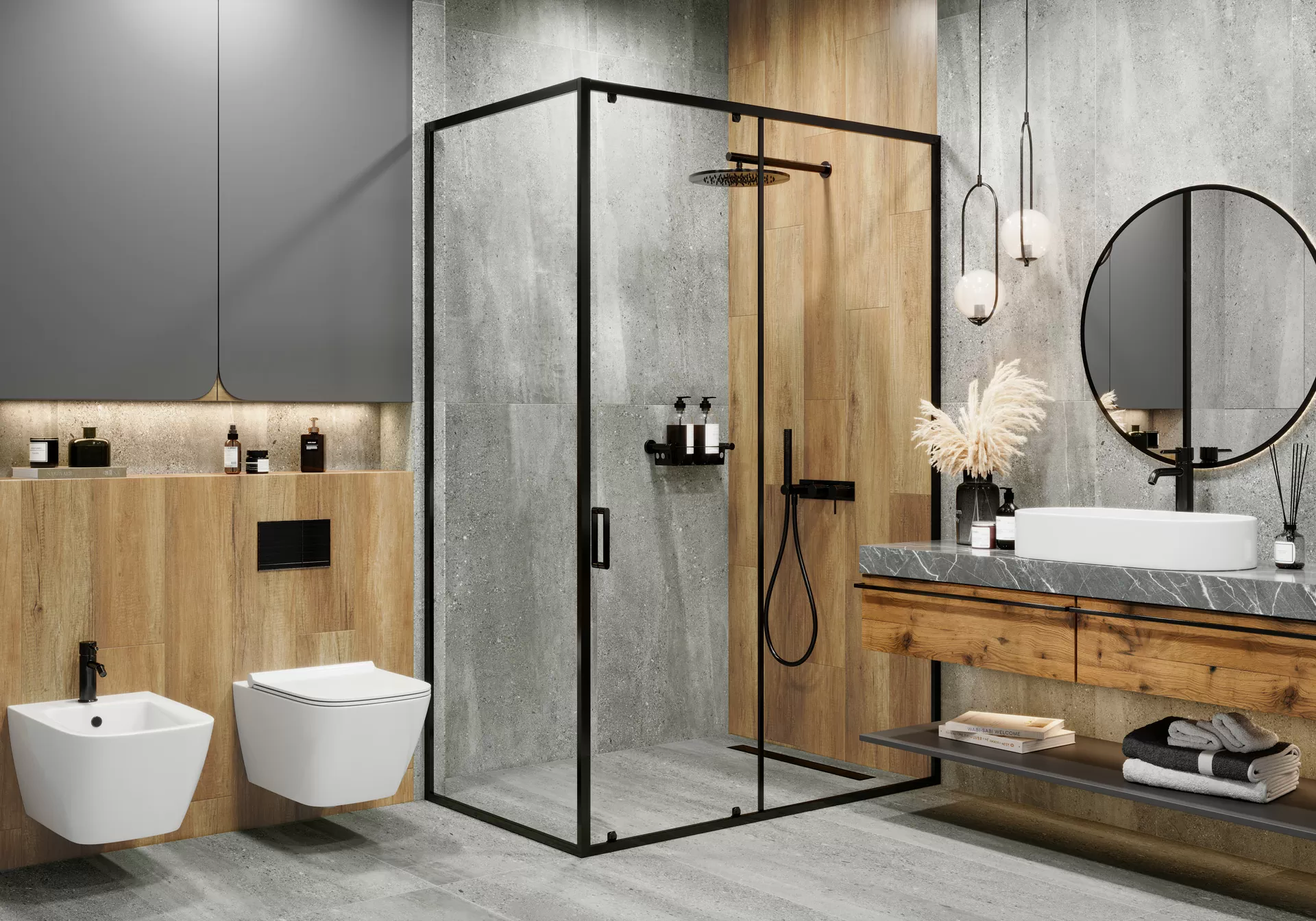 Керамогранит D60206M Romana Gris карвинг 600x600x9.5