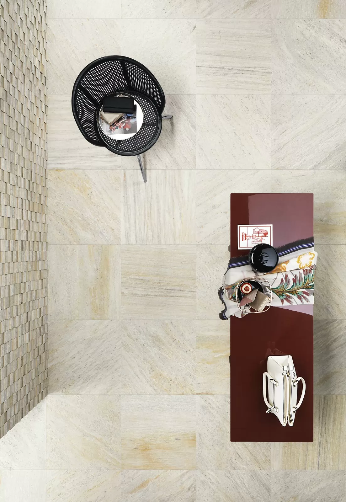 Керамогранит R04E Quarzite Grigio rett. 60x120