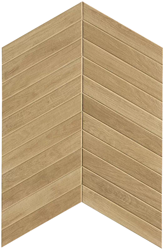 Керамогранит fQNQ ROOTS HONEY CHEVRON R9 7,5х45